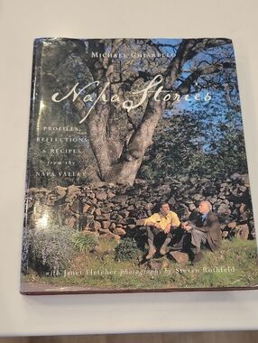 Hardcover Napa Stories Wine Book